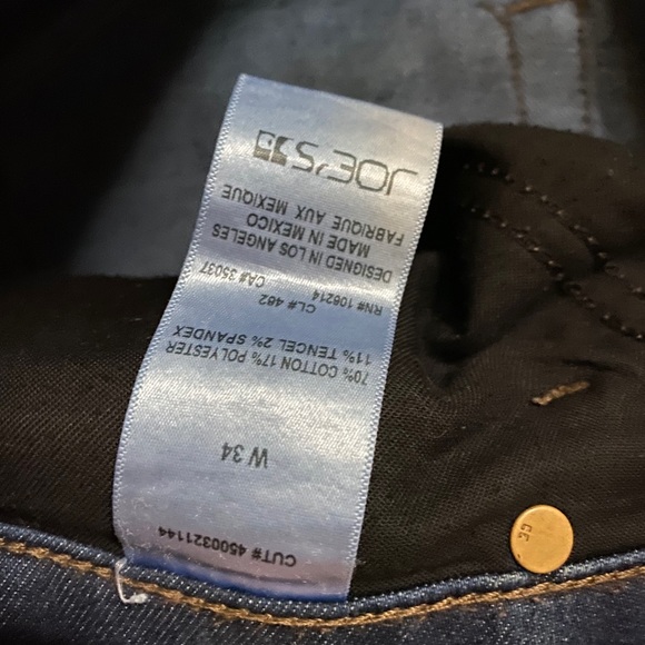 Joe’s Jeans Slim Fit Size 34 - Picture 2 of 2
